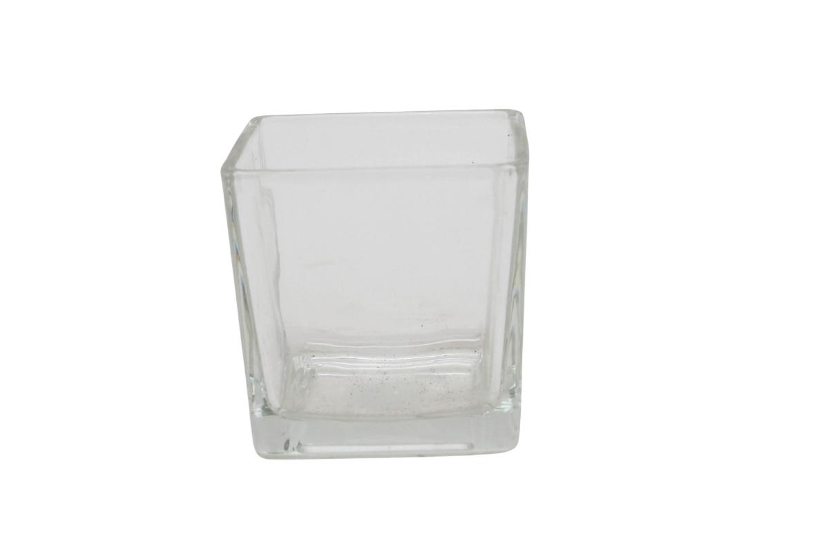 J Glass square 8x8x8			
