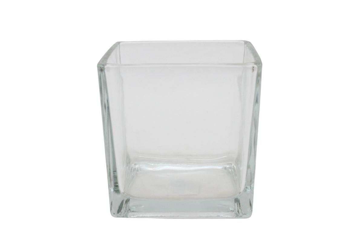 J Glass square 12x12x12			