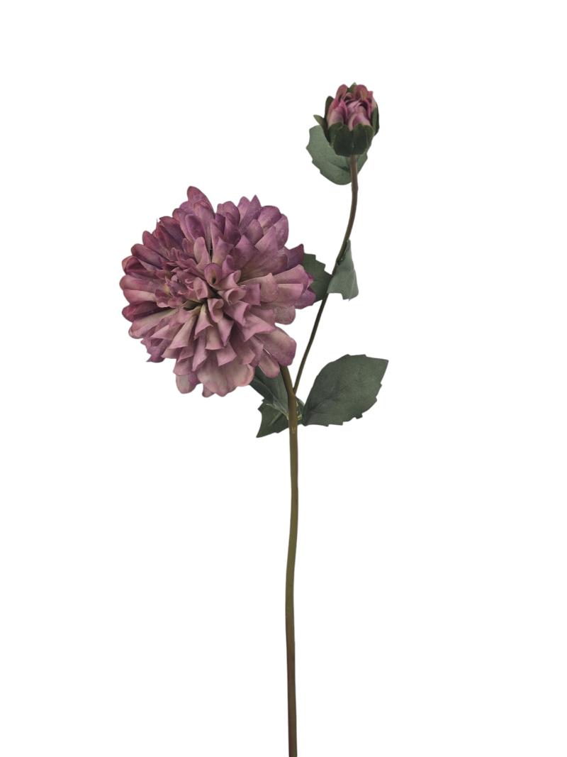 P Zijden Dahlia Klein, purple.