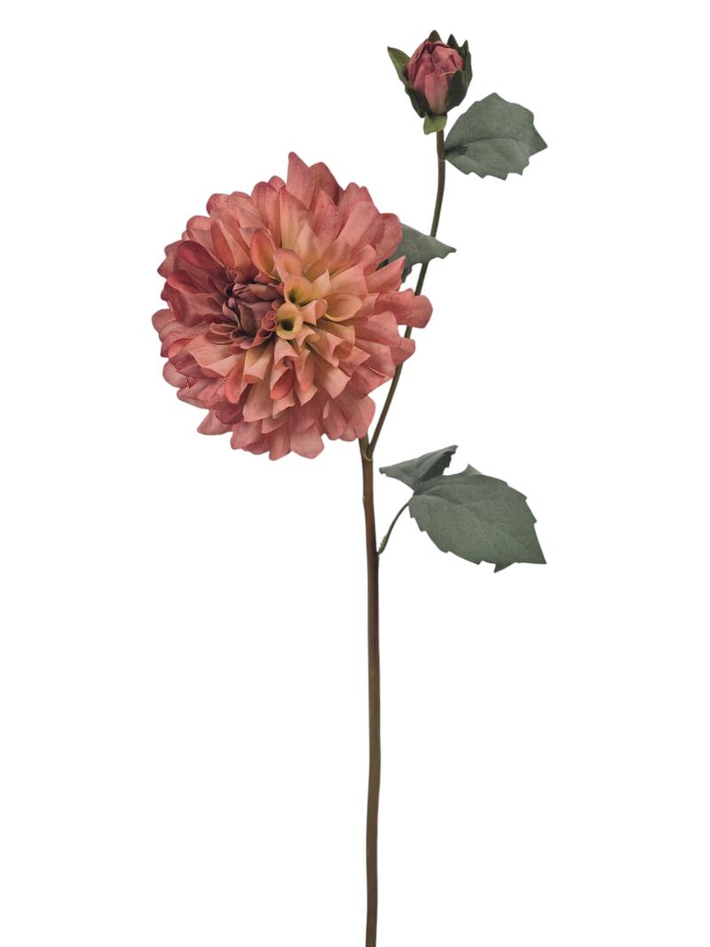 P Zijden Dahlia Klein, Pink.