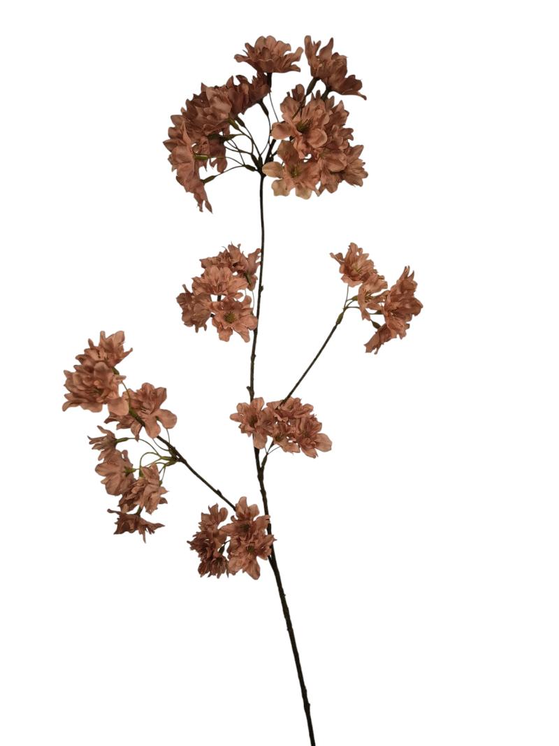 P Zijden Prunus Pandora, Old Pink, 85cm