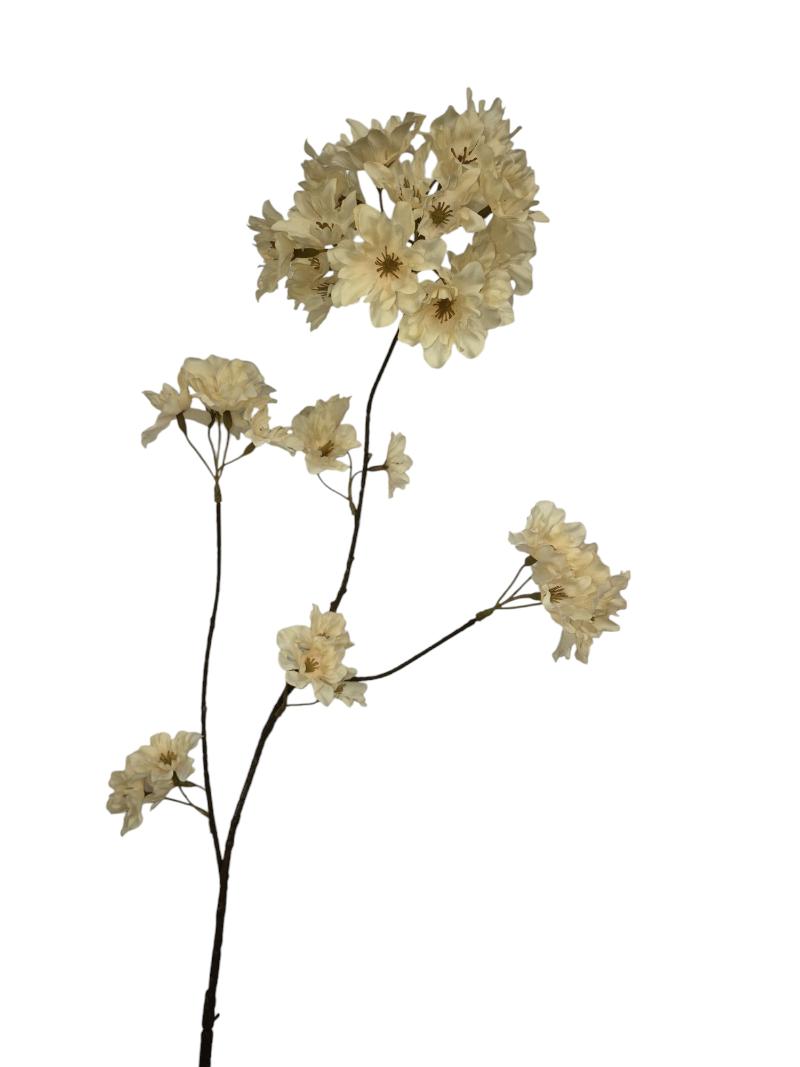 P Zijden Prunus Pandora, light Salmon, 85cm