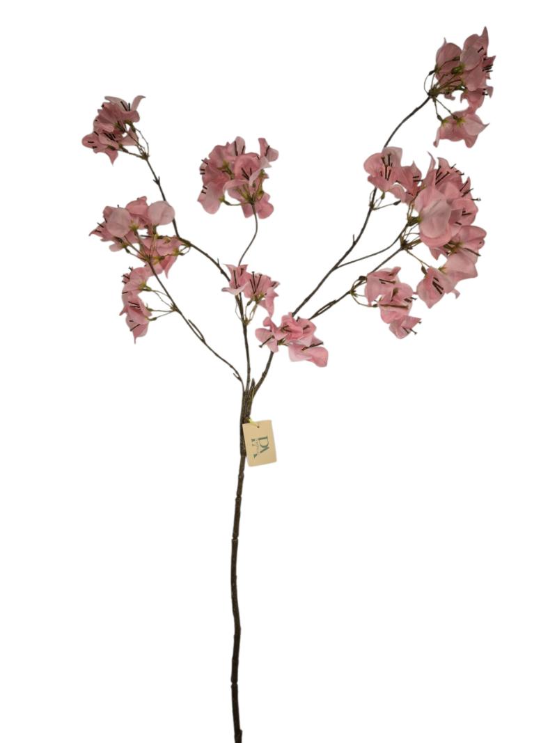 P Zijden Bougainvillea, Pink, 110cm 