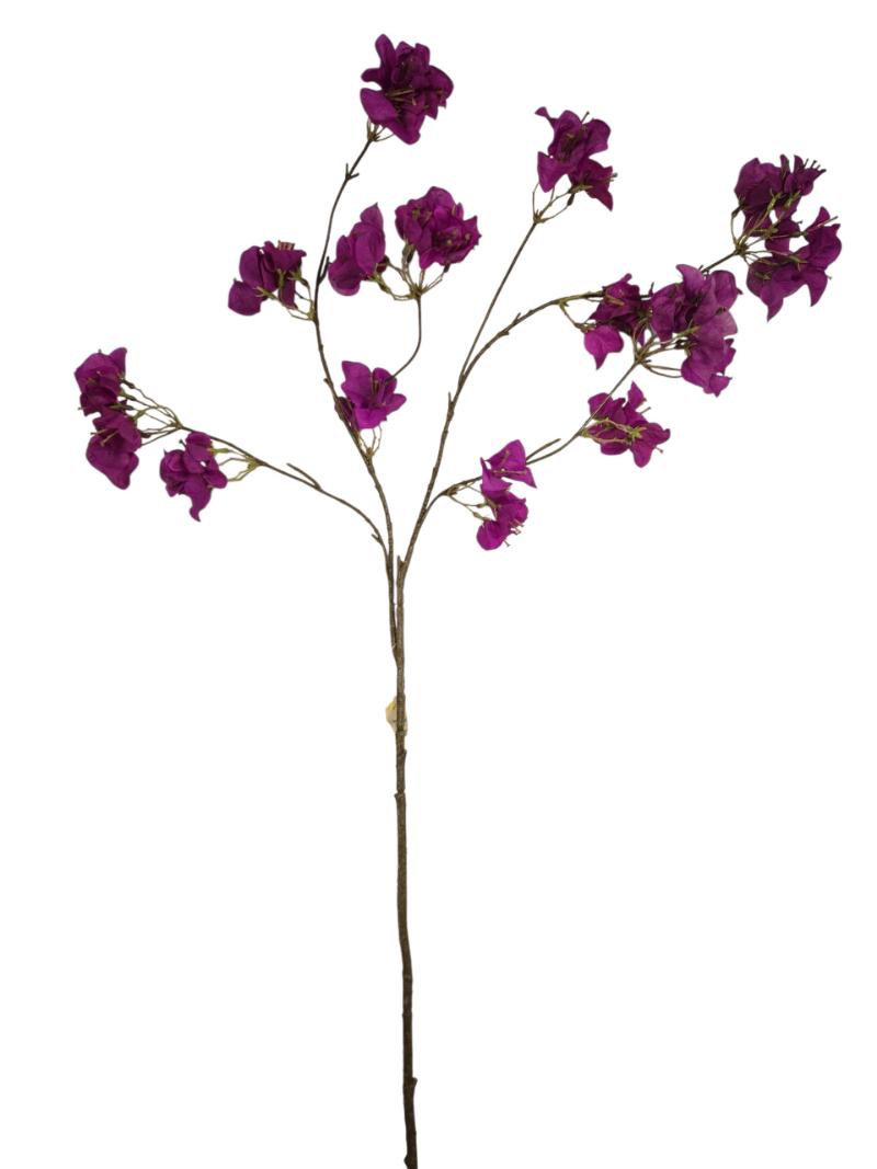 P Zijden Bougainvillea, Purple, 110cm 