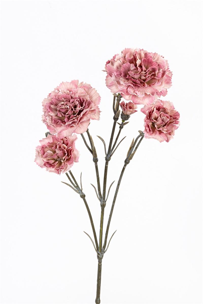 P Zijden Dianthus, 60cm oud roze