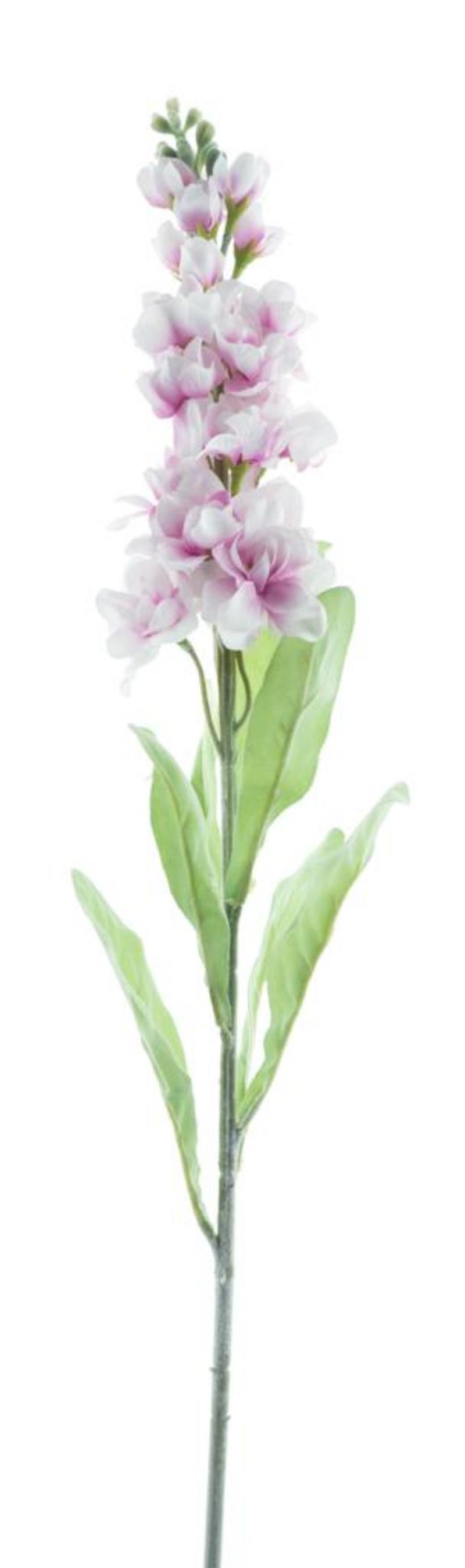 P Zijden Violier spray Oslo pink 79cm