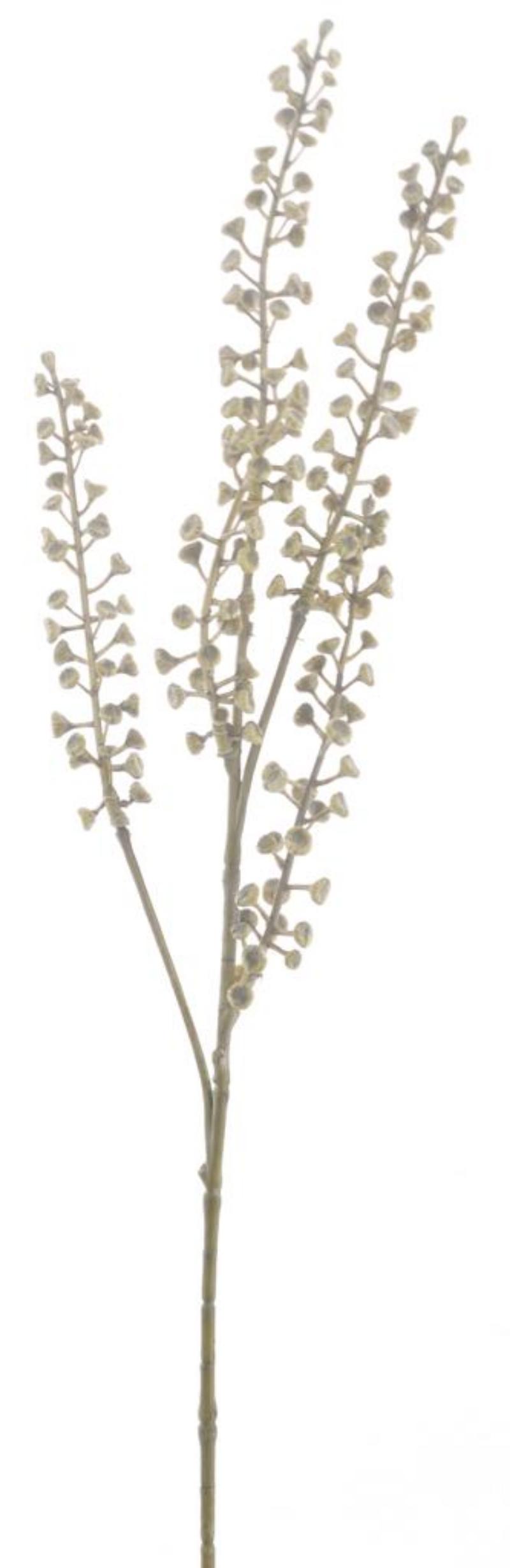 P Zijden Pokeberry spray cream 52cm