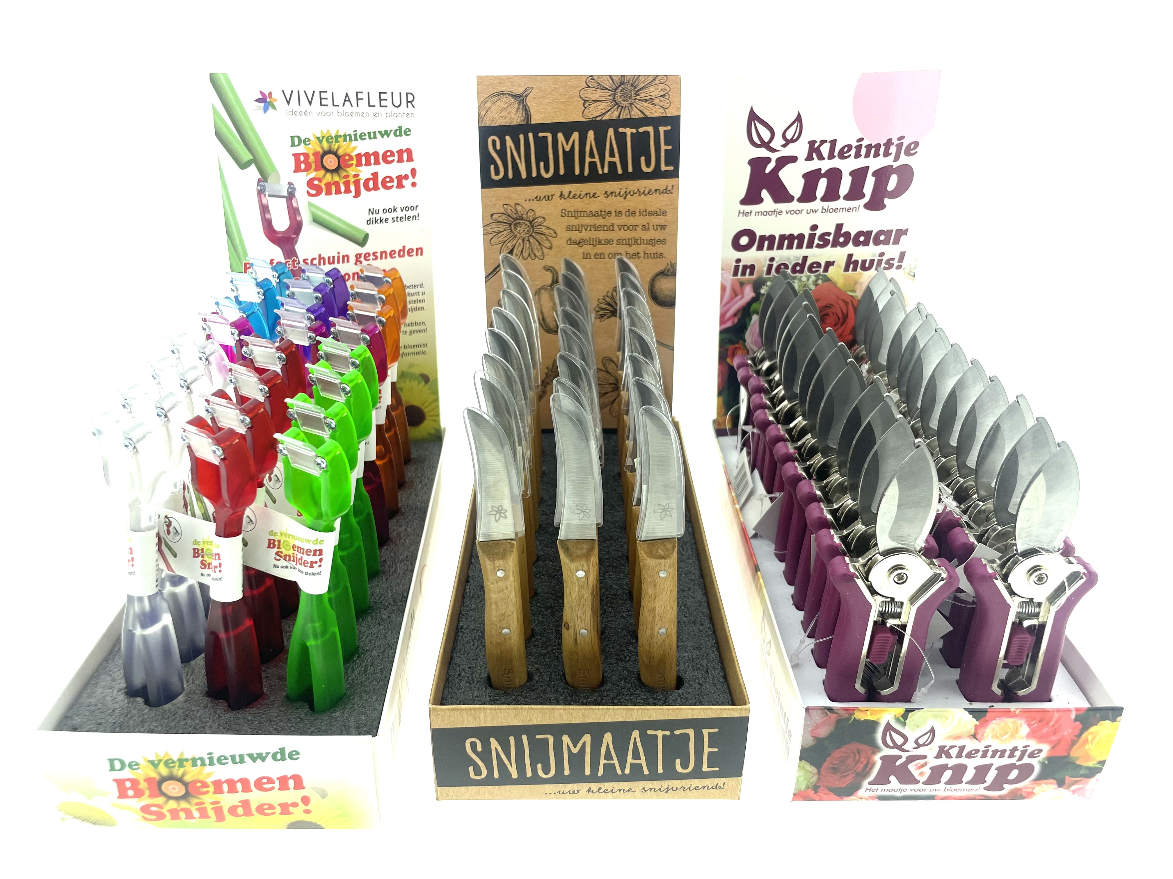Kleintje knip + Knipper + Bloemensnijder + Bloemenstripper 
