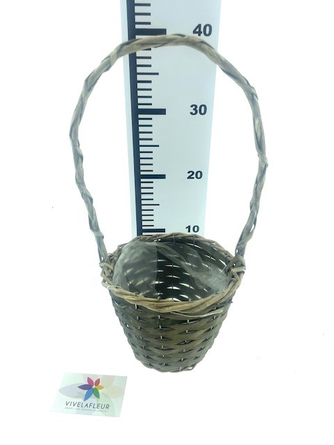 Henkelkorb H40 / D14 cm