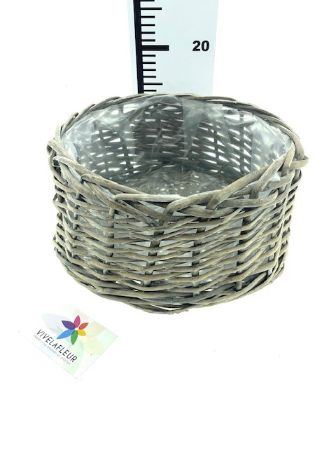 B Weide Pflanzkorb h14 cm d32 cm
