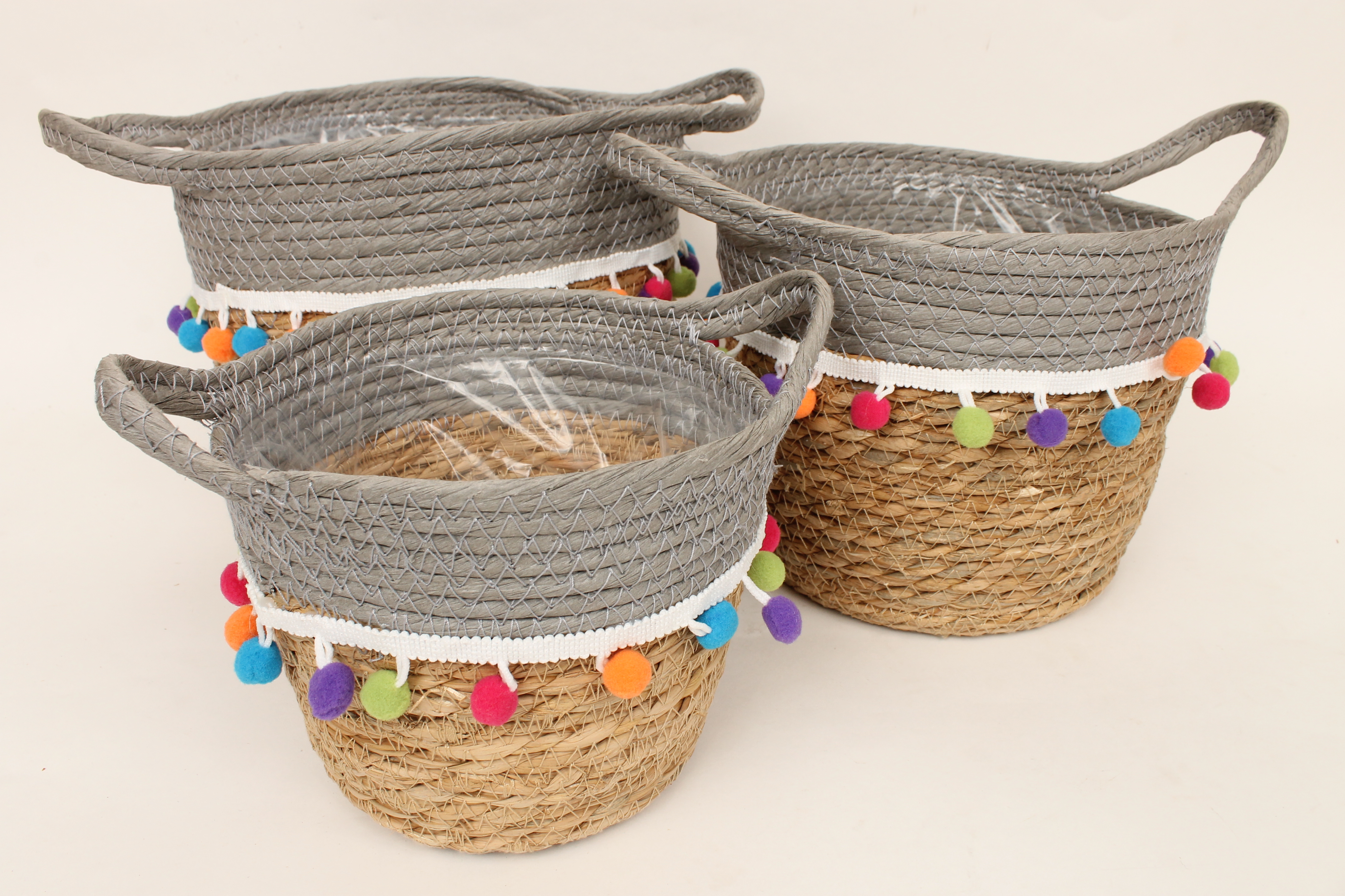 J Basket set x3 Ø17/20/23 h15/17/20