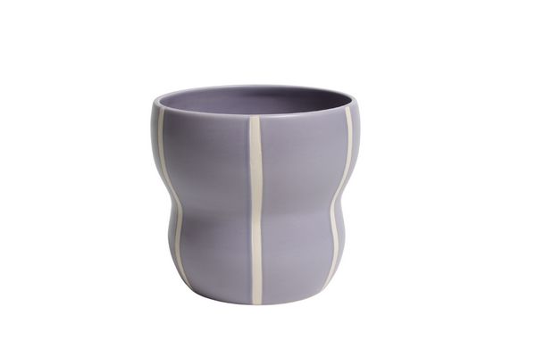 J  Ceramic pot Lola ES9 Ø10,5 H10,5 Purple