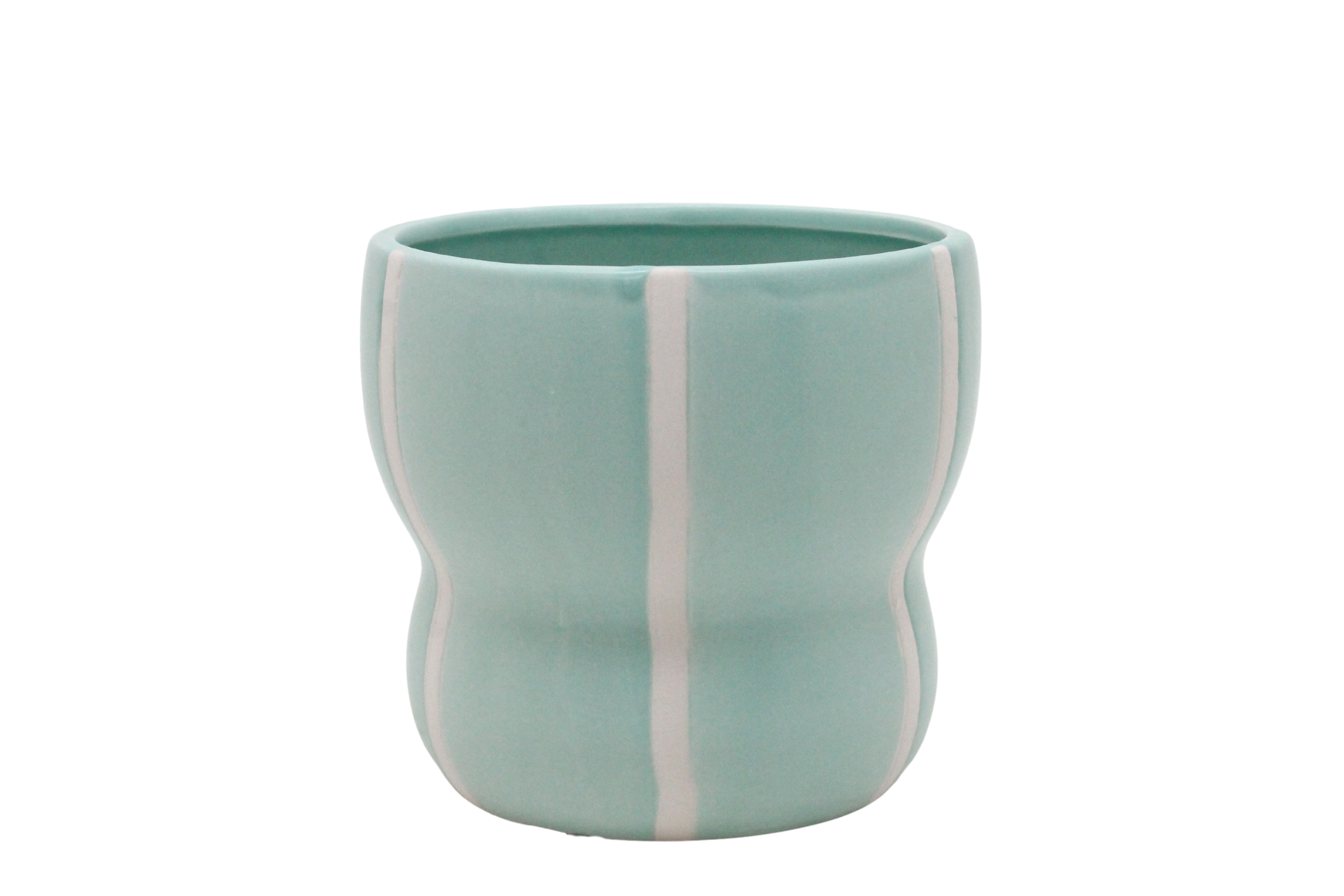 J Ceramic pot Lola ES12 Ø13,5 H12,5 green
