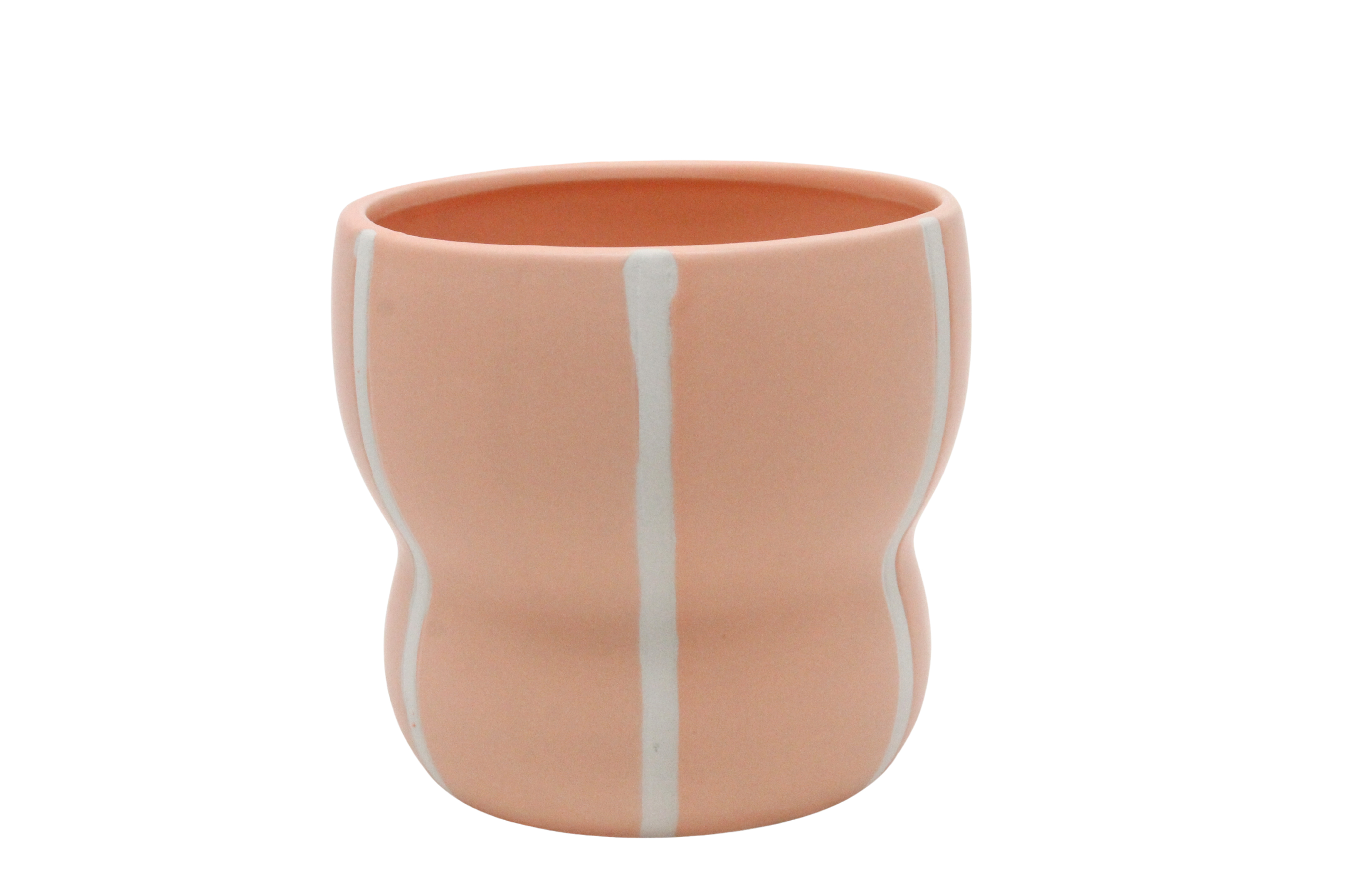 J Ceramic pot Lola ES12 Ø13,5 H12,5 orange