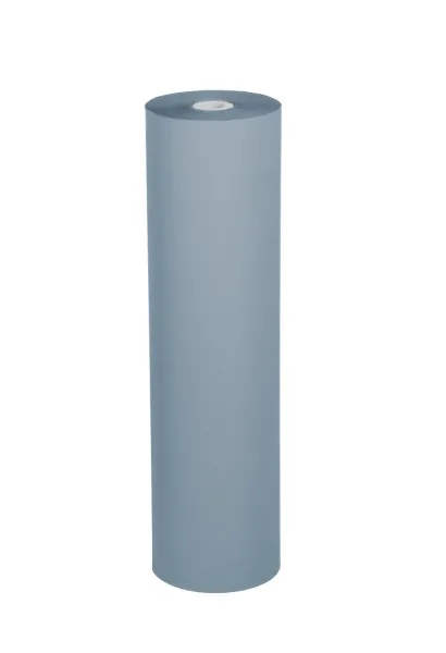 P kraft Fond Rol 50gr/50cm 400mtr grijs/blauw