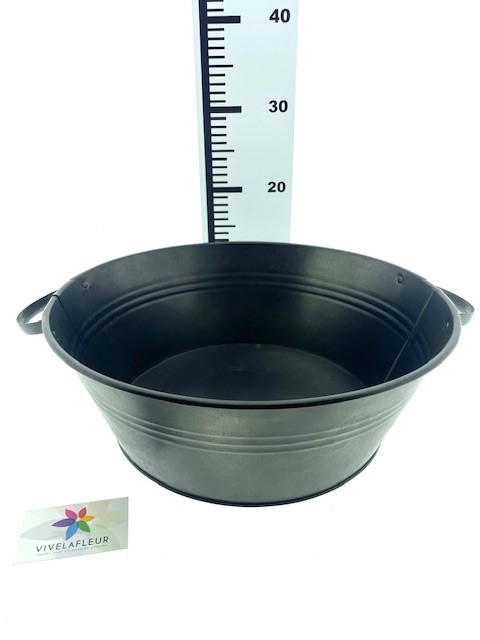 Zinc vintage black Con Low D40 / H14