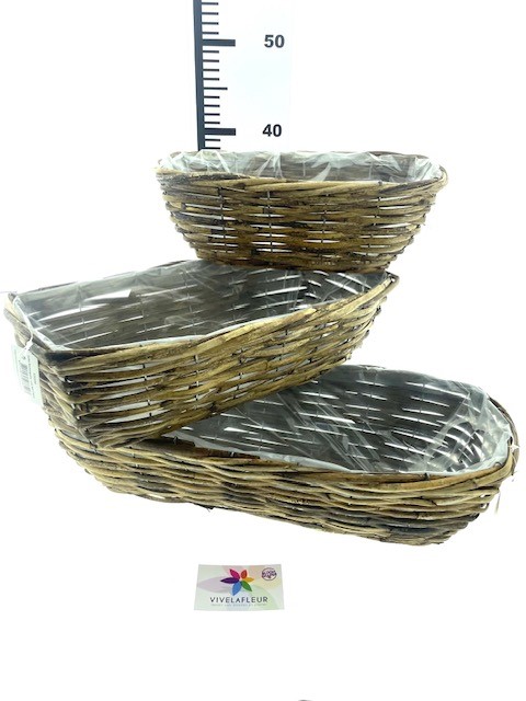 B Cubu rectangular S/3 L30/50W14/20H12/15 cm