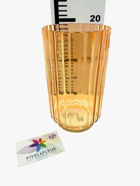 B Unit Cyl. vase 3 mix colors H21 / D12cm