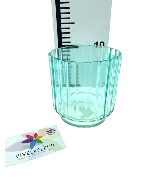 B Unit Cyl. vase 3 ass colors H12 / D12cm
