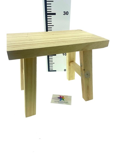B Sepp Stool natural L31 W19 H25cm