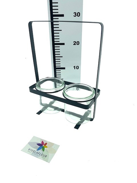 B Ligne 2 rack black L23W11H28 cm