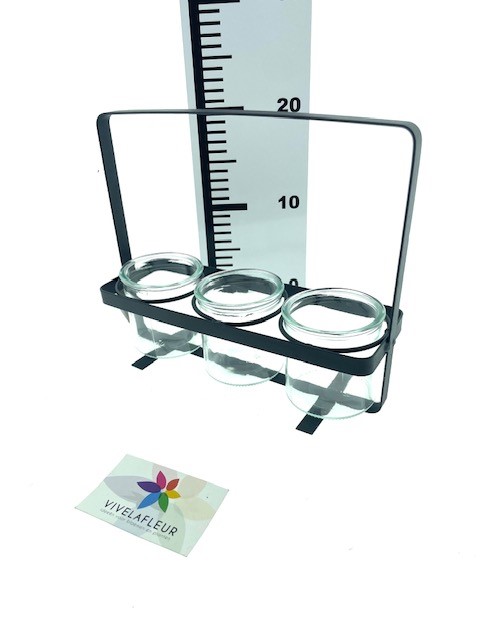 B Ligne 3 rack black L26W9H21 cm