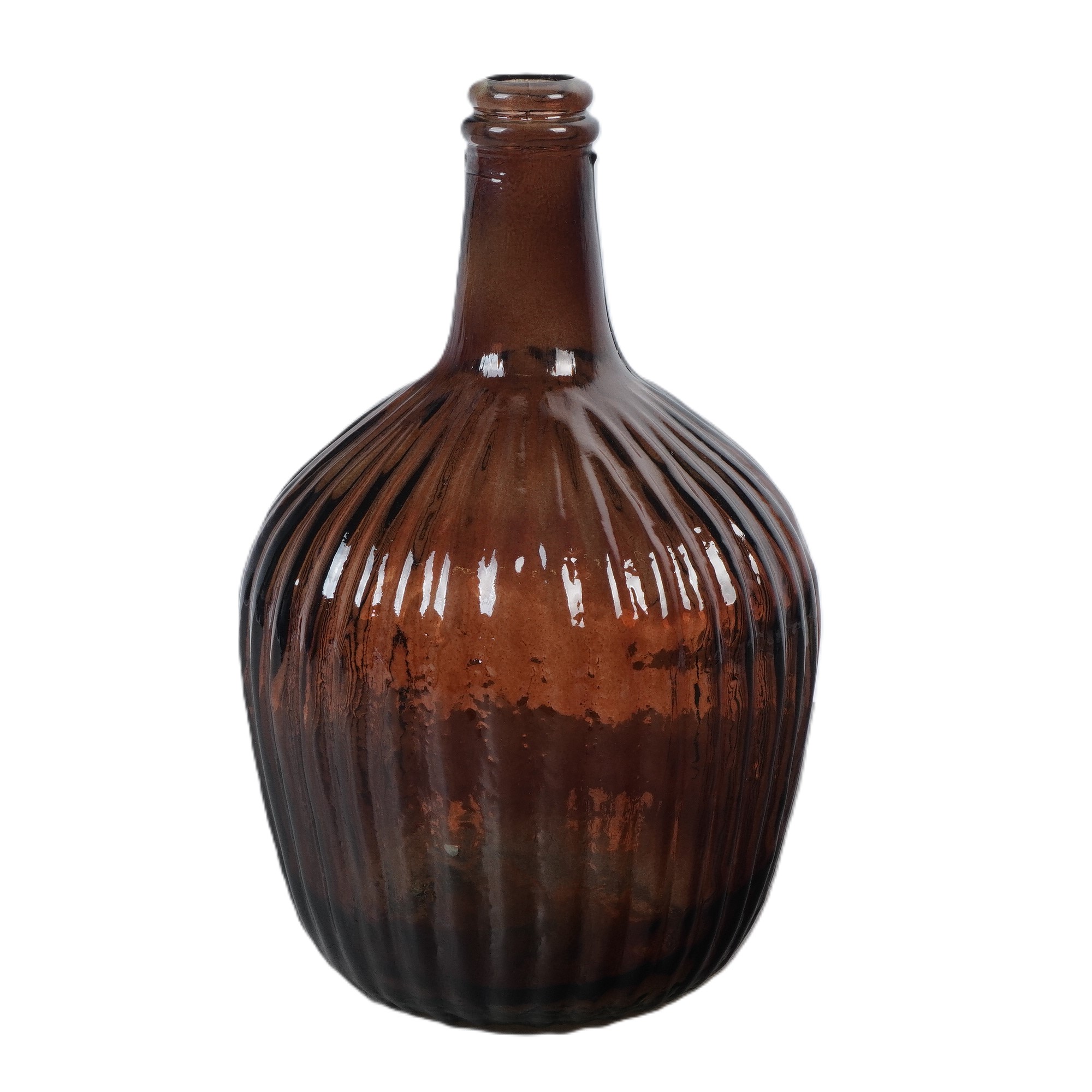 J Carafe Striped 4L Brown