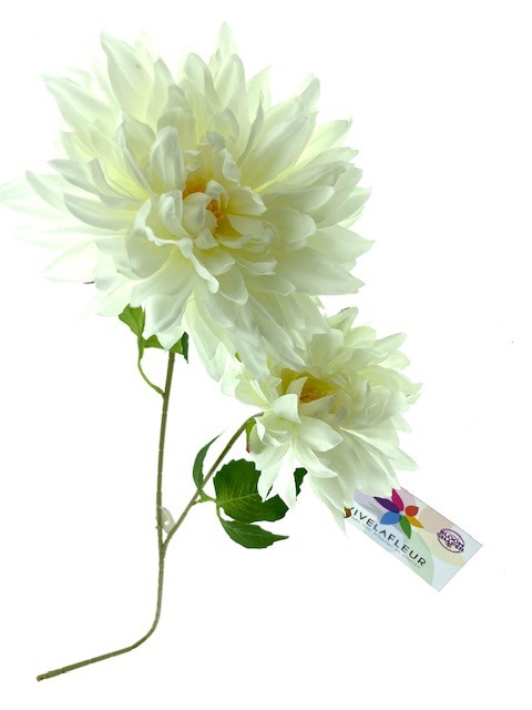 Dahlia Wit L80cm