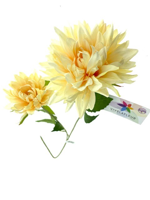 Dahlia Zalm L80cm