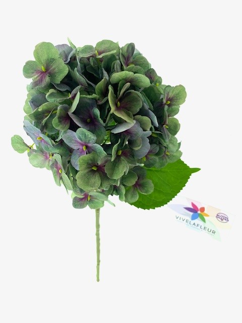 Hortensia Oud Blauw L50cm