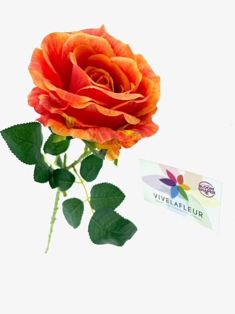 Roses Big Oranje L65cm