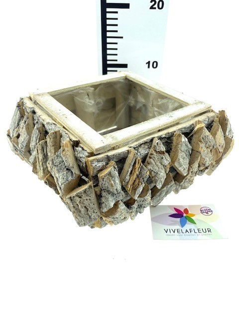 B Bark Pieces Vierk. H11 / D25cm