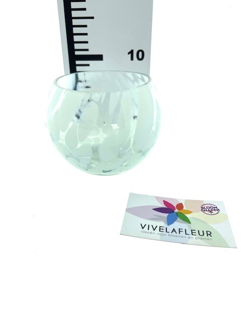 B olvaas turtle white h10 / d13cm