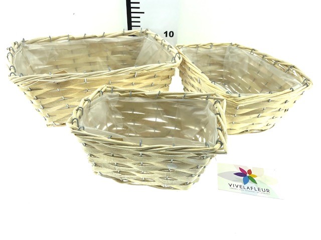 B Holzspankasten rund nature 3-Tlg h10x12x19/h11x16x24/h12x19x28