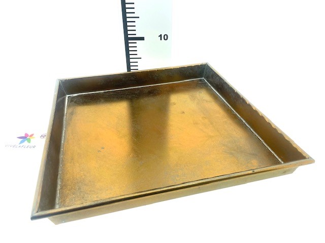 B Scale Metal Square Copper H4,5 / /D38 cm