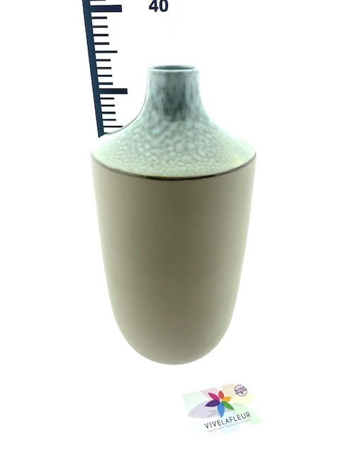 B Vase Cera Ice Blue H36 / D18 cm
