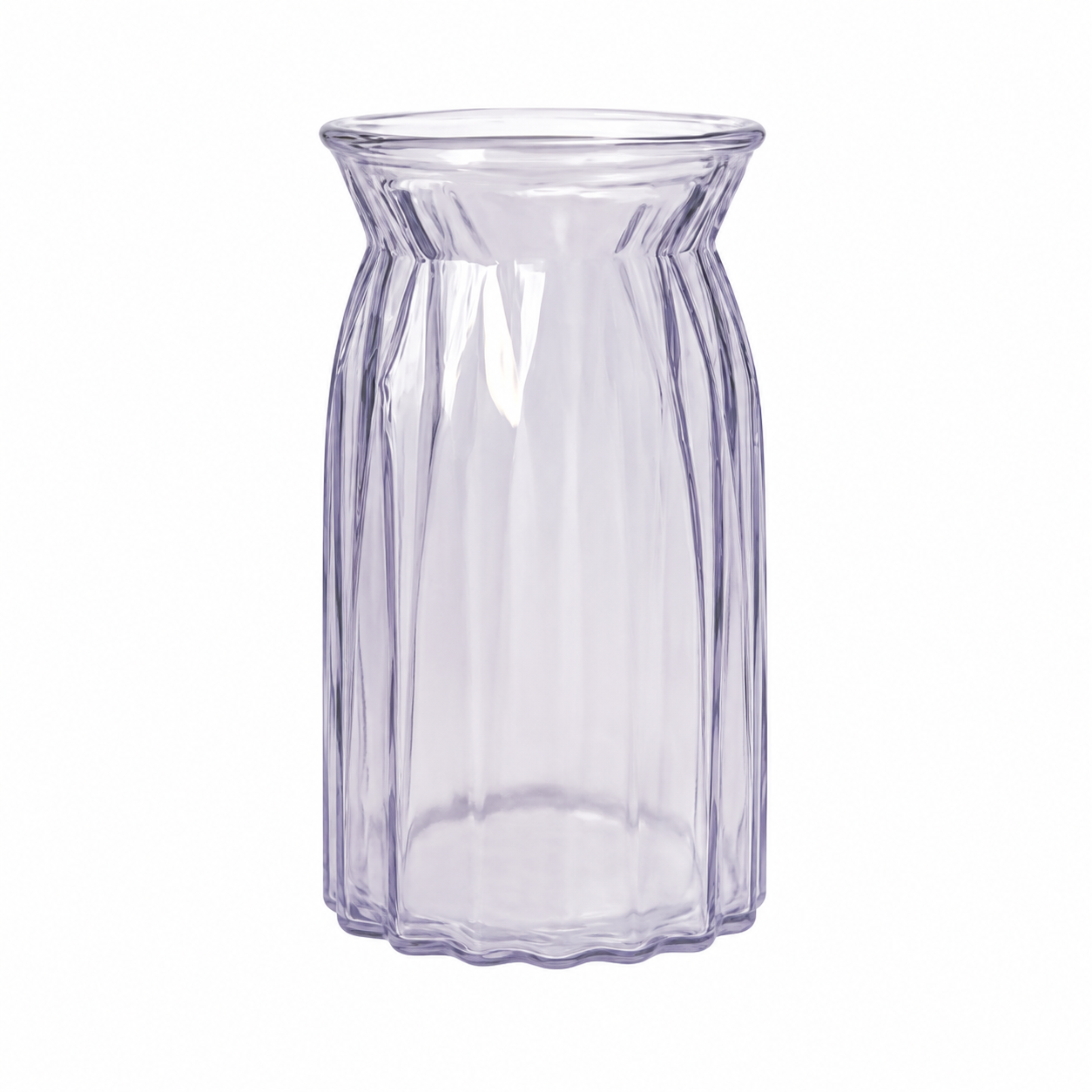 P Vaas Cleo glas Ø8,5xH15cm orchid tint transparant 24 per doos