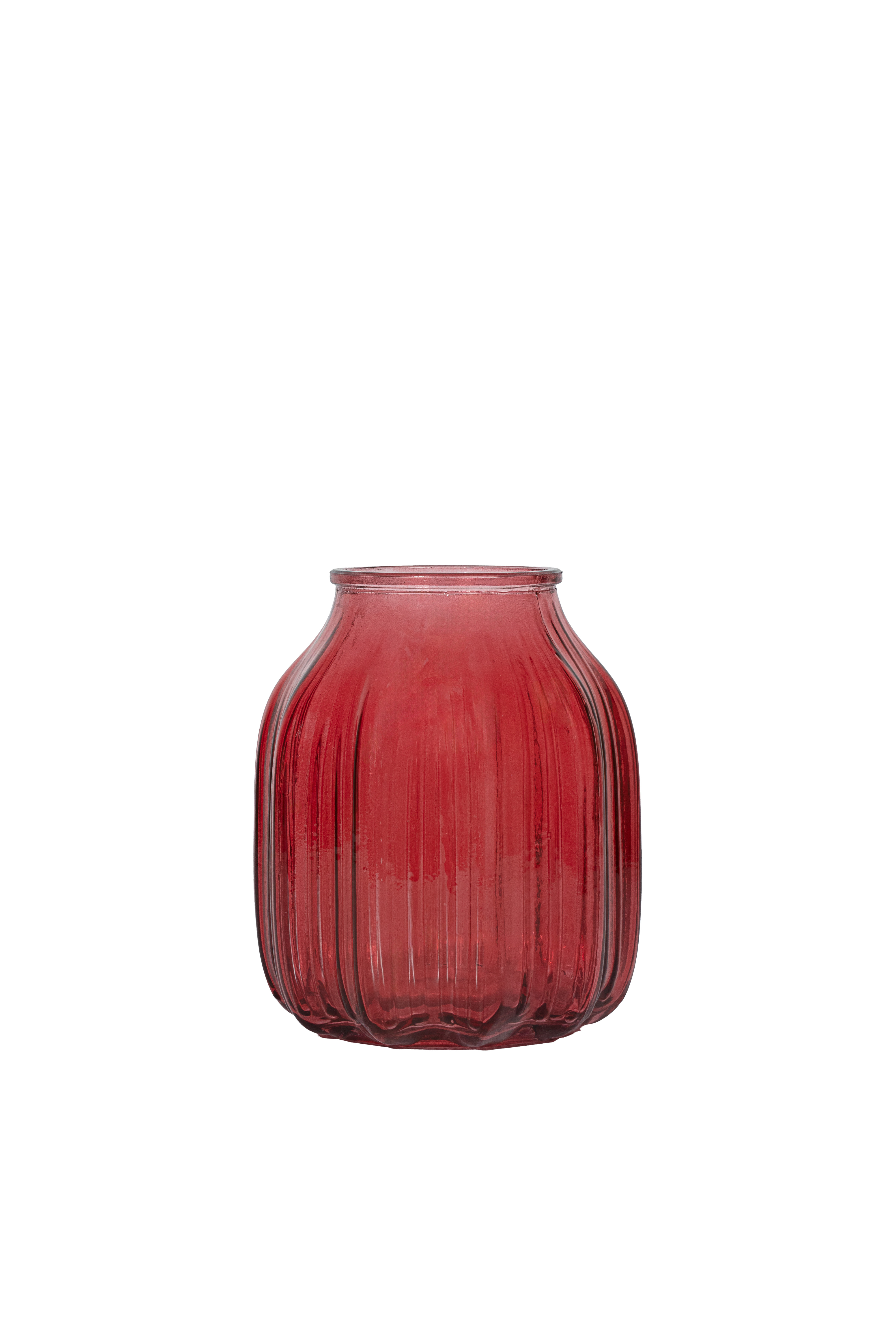 P Vaas Groove glas Ø14xH16cm desert flwr