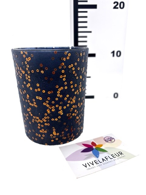 TheeL. Noa D.blue/Copper L H12,5 / D10cm