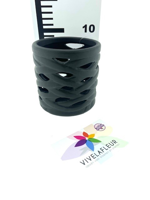 Pot Mummy Zwart S H10 / D10 cm