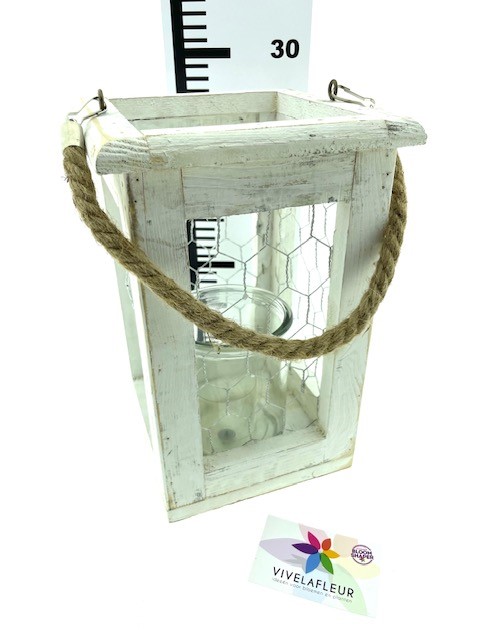 Windlicht Gaas H28 / D19 cm