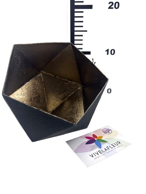TheeL. Icos zwart M H15 / D18cm