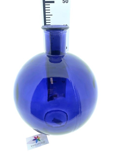 B Bolvaas bleu Qin H44cm / D34cm