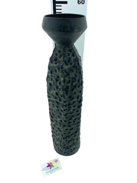 Kandelaar Zink H58,5/ D14cm
