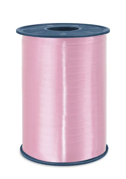 P Curly ribbon 5mmx500m Peony Pink