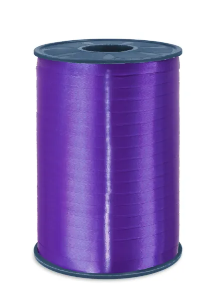 P Curly ribbon 5mmx500m Purple