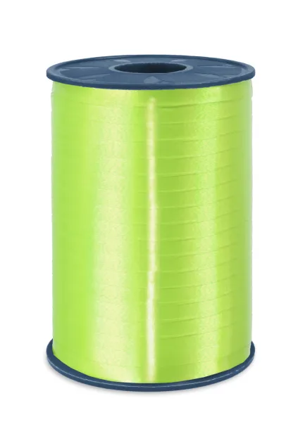 P Curly ribbon 5mmx500m Apple Green