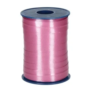 P curly Ribbon 10mmx250m Old Pink