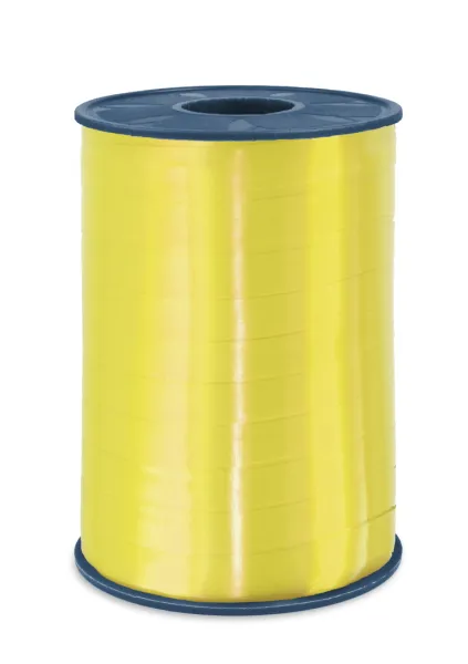 P curly Ribbon 10mmx250m Light Yellow