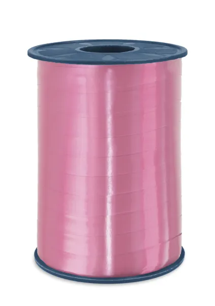 P curly Ribbon 10mmx250m Pink